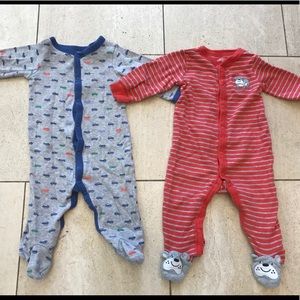 Two Carter’s snap up outfits